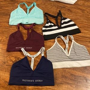 Victoria Secret LOT OF 5 perfect comfort bra Bralette M stretch